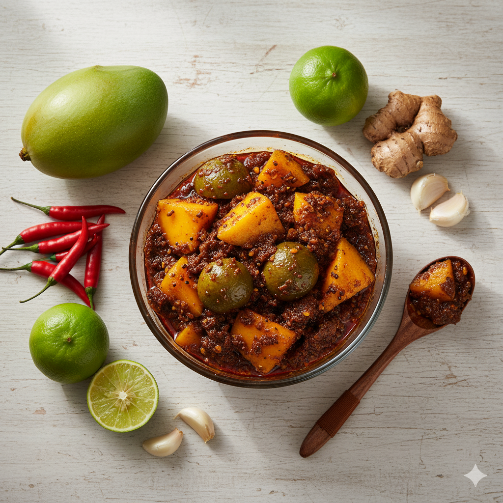 mixed pickle(मिक्स अचार)